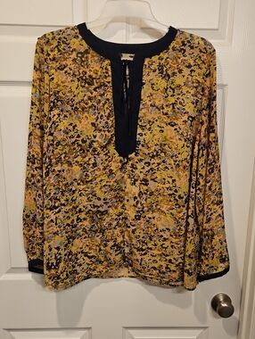 Women’s Floral Print Long Sleeve Top